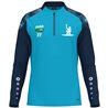 KVL Zip Top Unisex aqua/marine