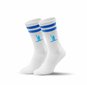 KVL Socken weiss/blau