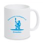KVL Tasse blau/weiss