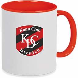 ATV 1848 Hainichen Tasse orange/weiss