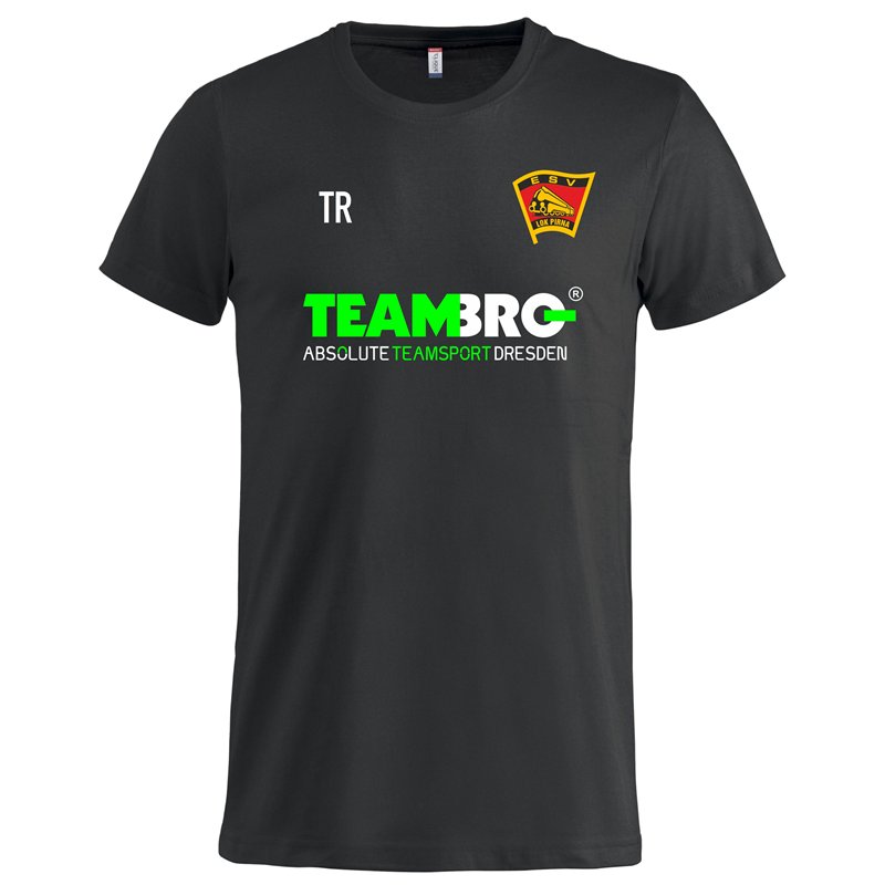 SSV Lommatzsch Training T-Shirt Unisex schwarz