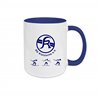 SG Klotzsche Ski Tasse blau/weiss