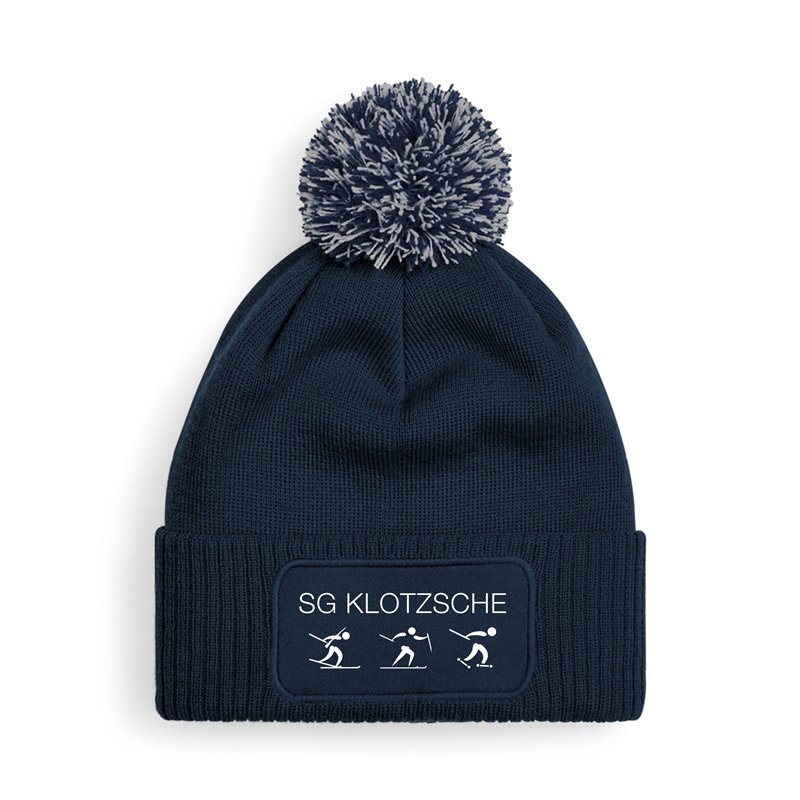 SG Klotzsche Ski Bommelmütze navy