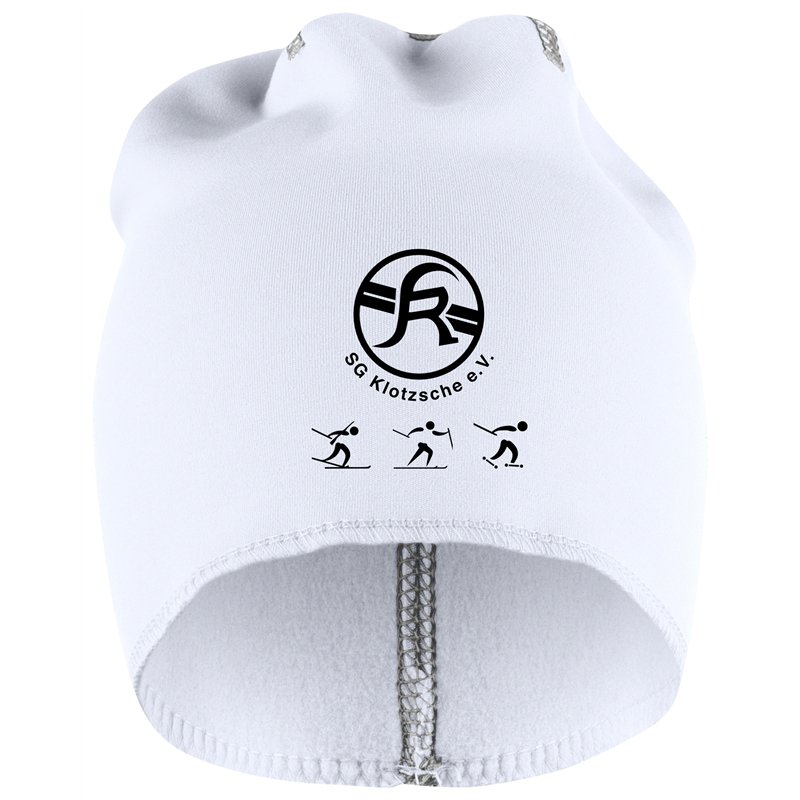 SG Klotzsche Ski Fleecemütze weiß