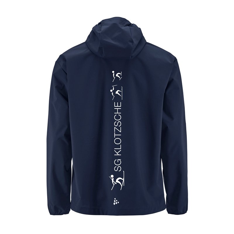 SG Klotzsche Ski Herren Regenjacke navy