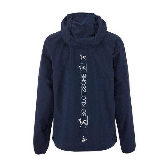 SG Klotzsche Ski Damen Regenjacke navy