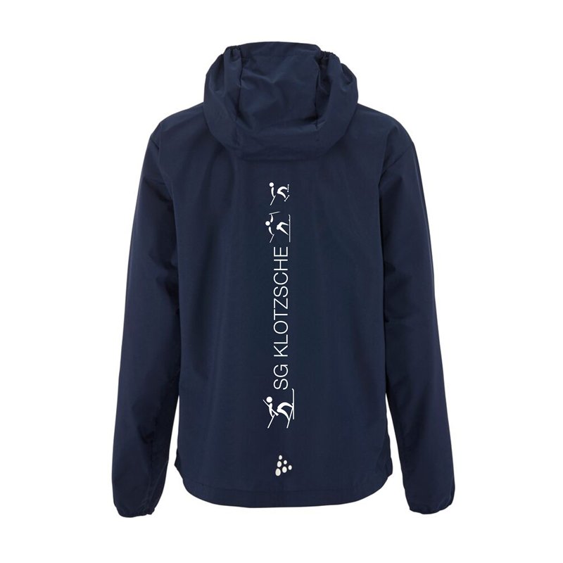 SG Klotzsche Ski Damen Regenjacke navy