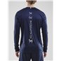 SG Klotzsche Ski Kinder Trainingsshirt Langarm navy
