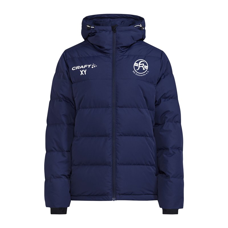 SG Klotzsche Ski Damen Daunenjacke navy