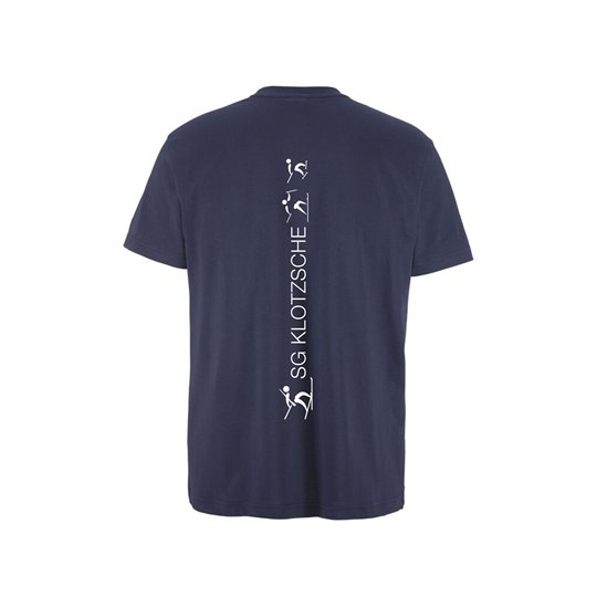 SG Klotzsche Ski Kinder Baumwollshirt navy