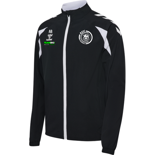 Radeberger SV Woven Jacket Unisex schwarz/weiss