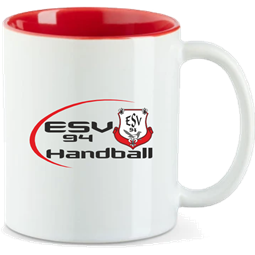 ATV 1848 Hainichen Tasse orange/weiss