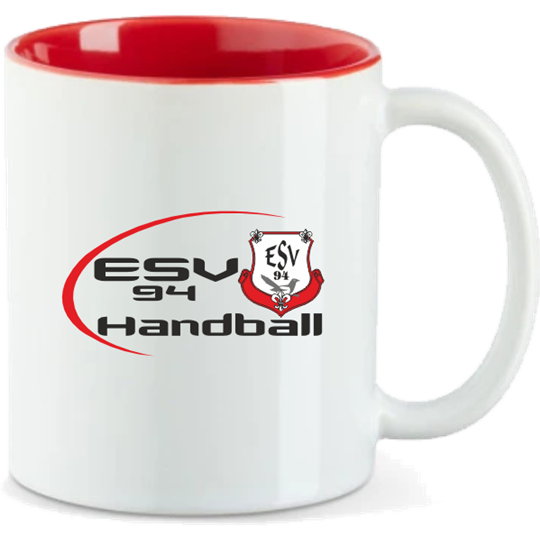 ATV 1848 Hainichen Tasse orange/weiss