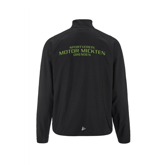 SV Motor Mickten Kinder Laufjacke schwarz
