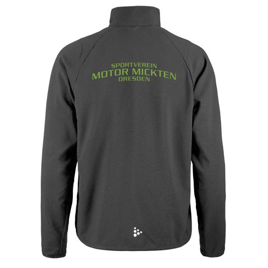 SV Motor Mickten Damen Laufjacke schwarz