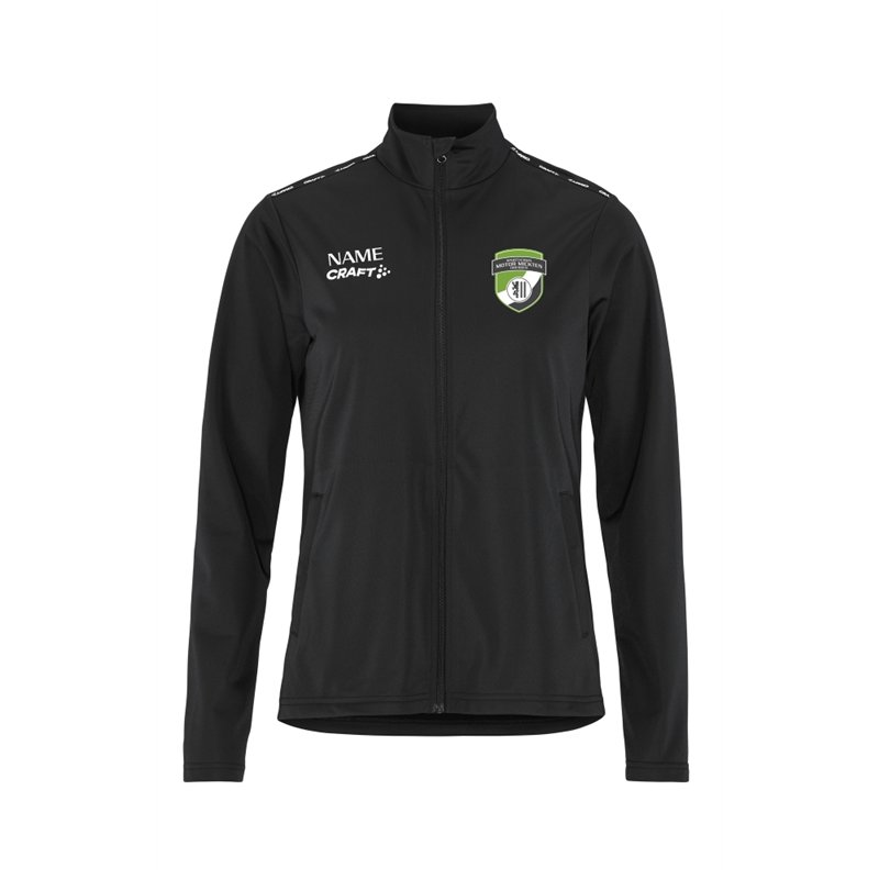 SV Motor Mickten Damen Trainingsjacke schwarz