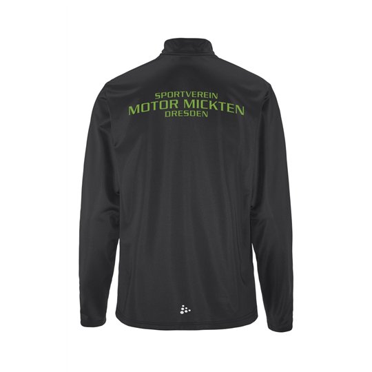 SV Motor Mickten Herren Halfzip schwarz