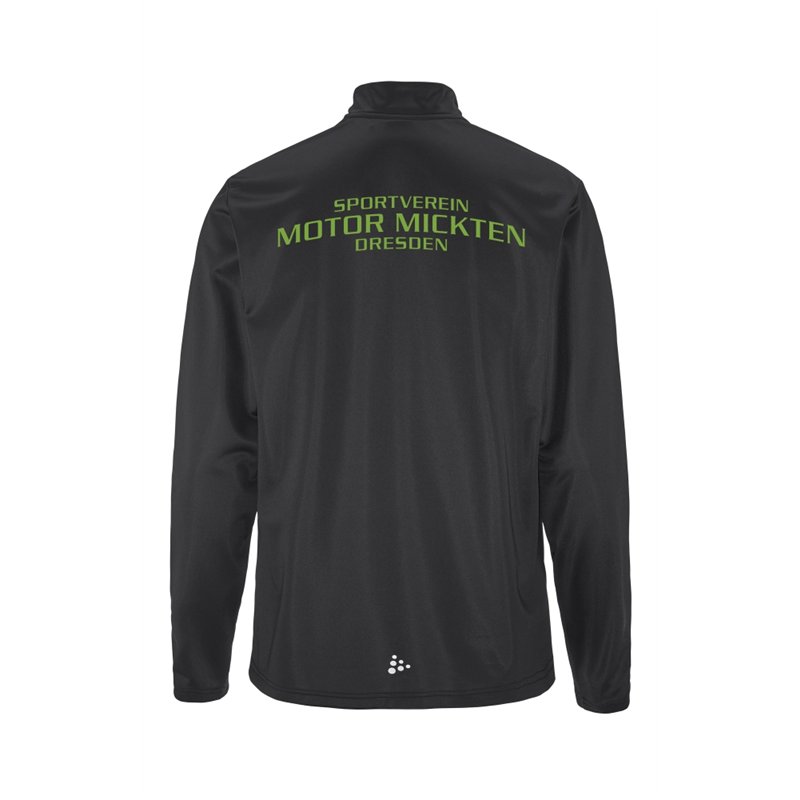 SV Motor Mickten Kinder Halfzip schwarz