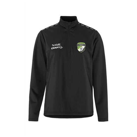 SV Motor Mickten Damen Halfzip schwarz