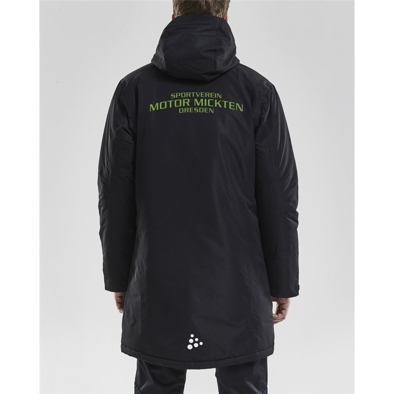 SV Motor Mickten Herren Parka schwarz