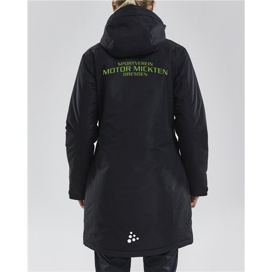 SV Motor Mickten Damen Parka schwarz