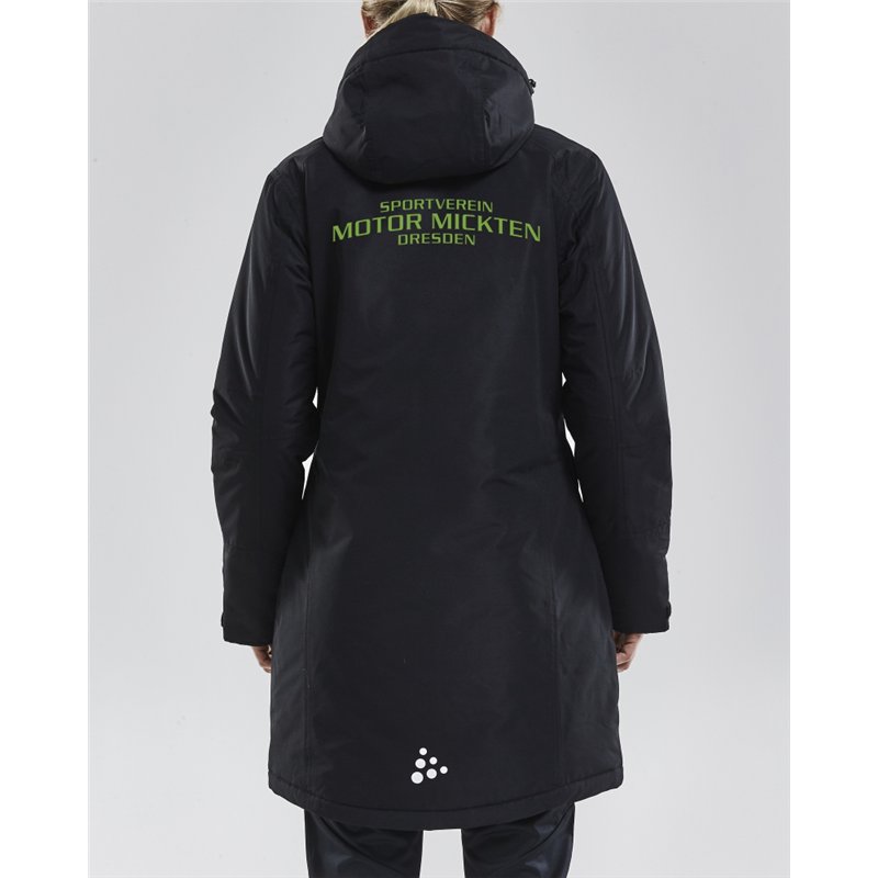 SV Motor Mickten Damen Parka schwarz