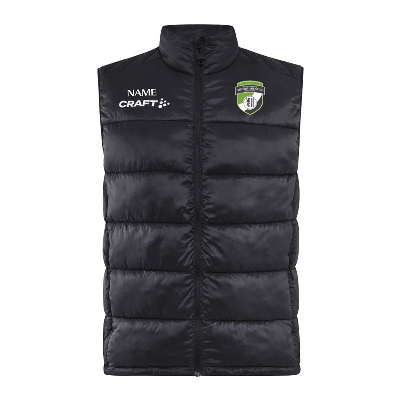 SV Motor Mickten Herren Weste schwarz