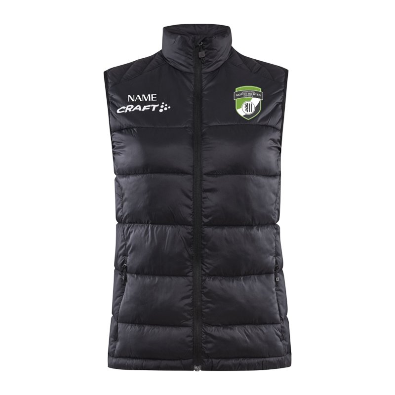 SV Motor Mickten Damen Weste schwarz