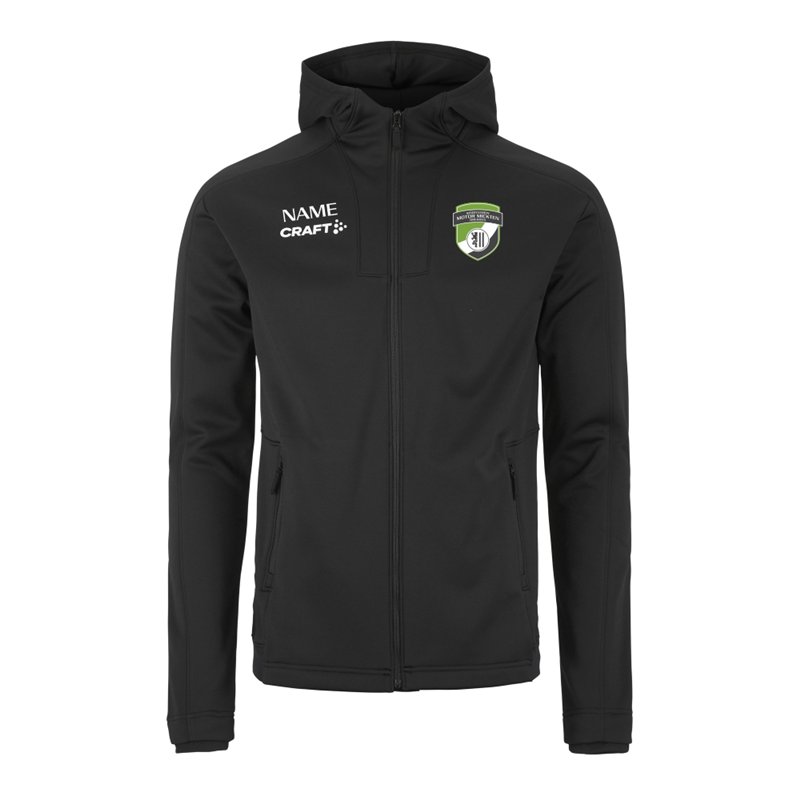 SV Motor Mickten Kinder Kapuzenjacke schwarz