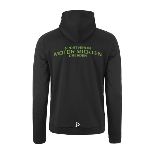 SV Motor Mickten Herren Kapuzenjacke schwarz