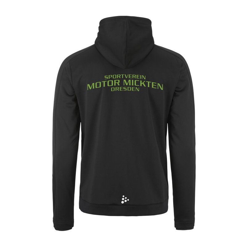 SV Motor Mickten Kinder Kapuzenjacke schwarz