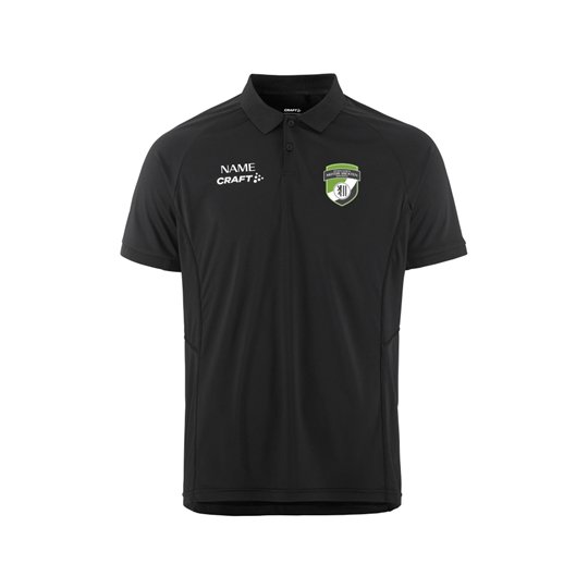 SV Motor Mickten Herren Poloshirt schwarz