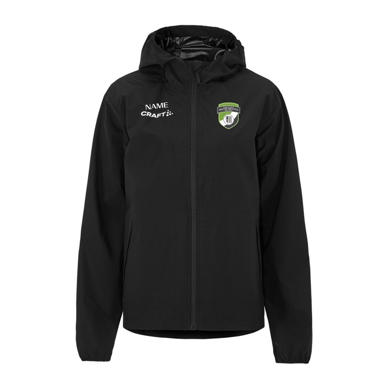 SV Motor Mickten Herren Allwetterjacke schwarz