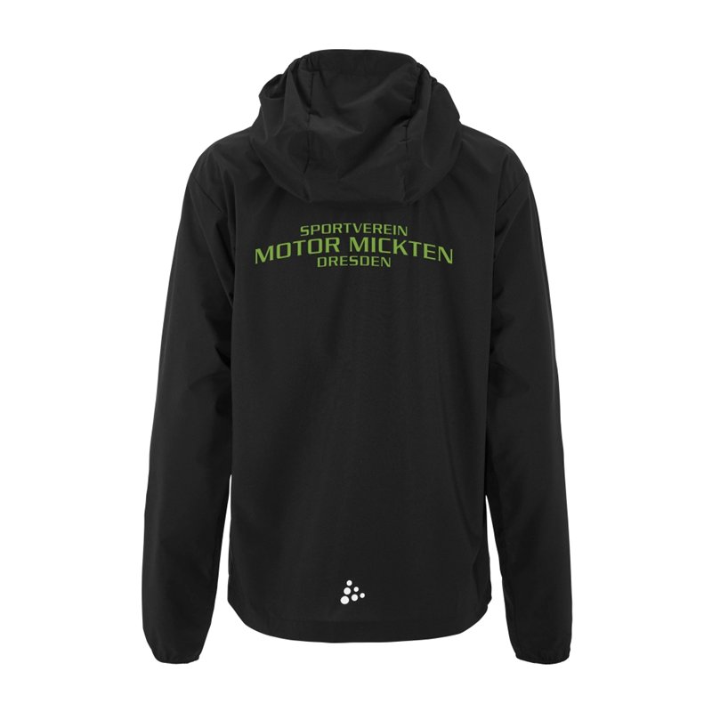 SV Motor Mickten Herren Allwetterjacke schwarz