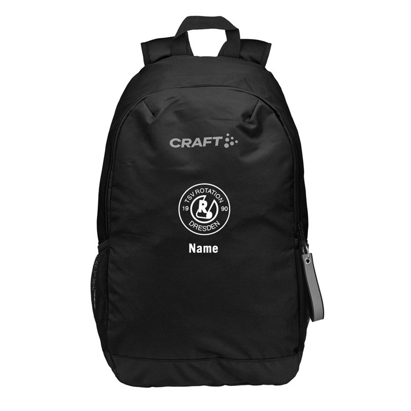 TSV Rotation Dresden Kanurennsport Rucksack schwarz