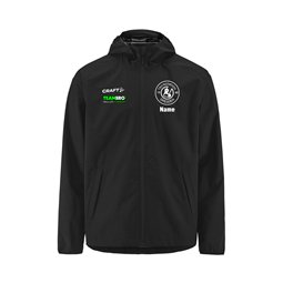 TSV Rotation Dresden Kanurennsport Regenjacke Herren schwarz