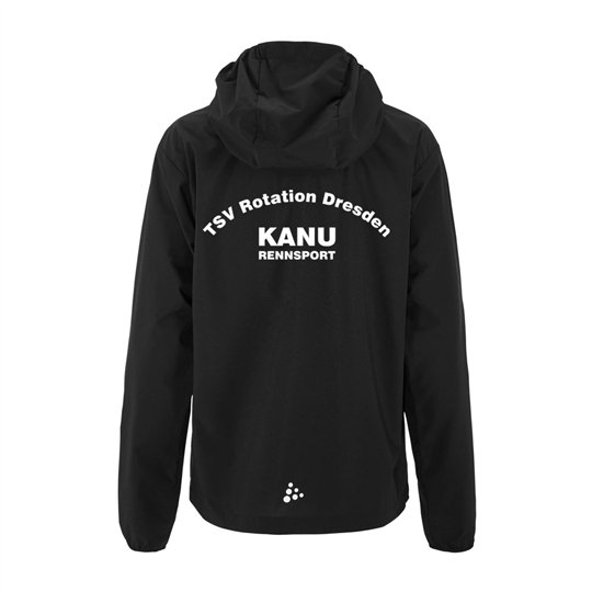 TSV Rotation Dresden Kanurennsport Regenjacke Damen schwarz