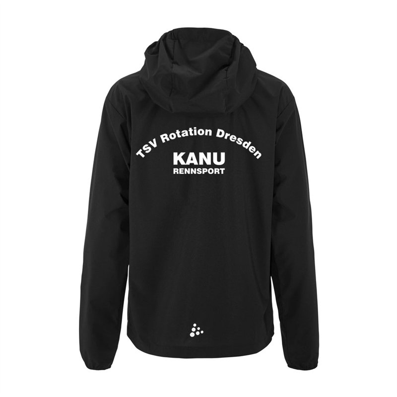 TSV Rotation Dresden Kanurennsport Regenjacke Damen schwarz