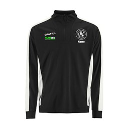 TSV Rotation Dresden Kanurennsport Trainingspullover Kinder schwarz/weiß