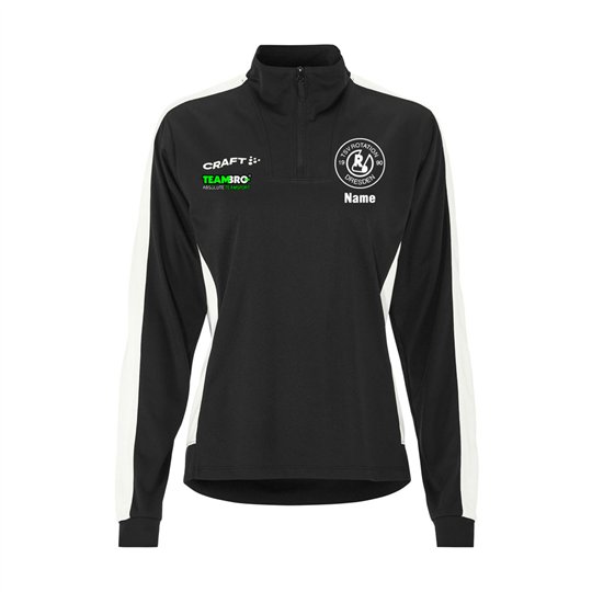 TSV Rotation Dresden Kanurennsport Trainingspullover Damen schwarz/weiß