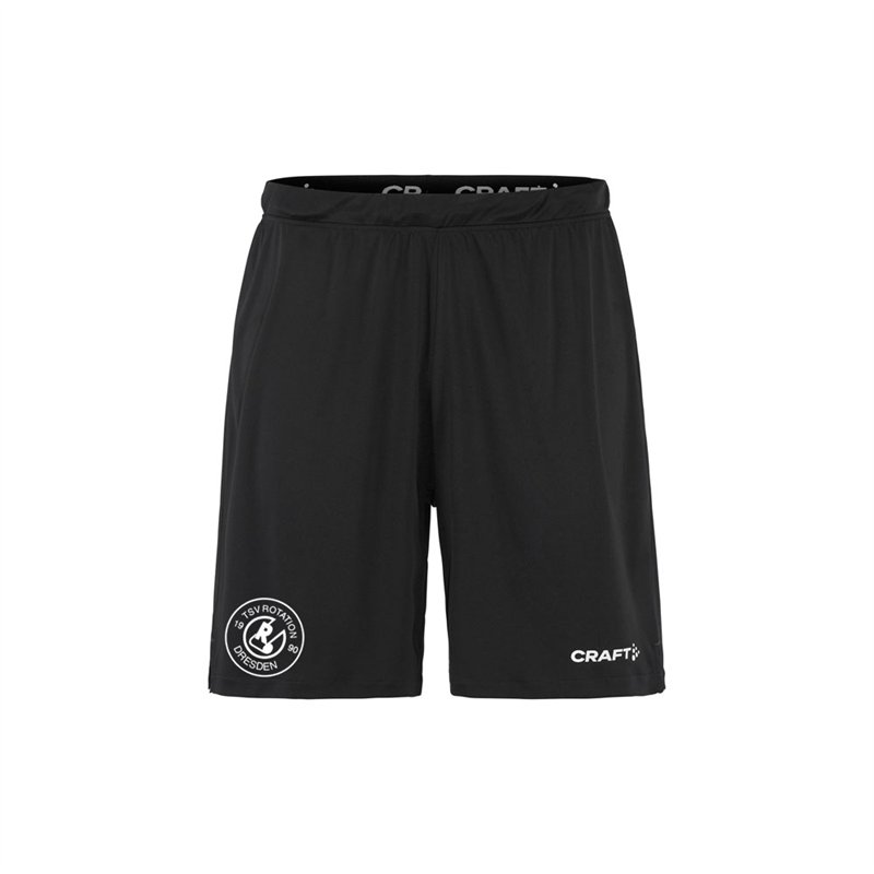 TSV Rotation Dresden Kanurennsport Trainingshose kurz Kinder schwarz