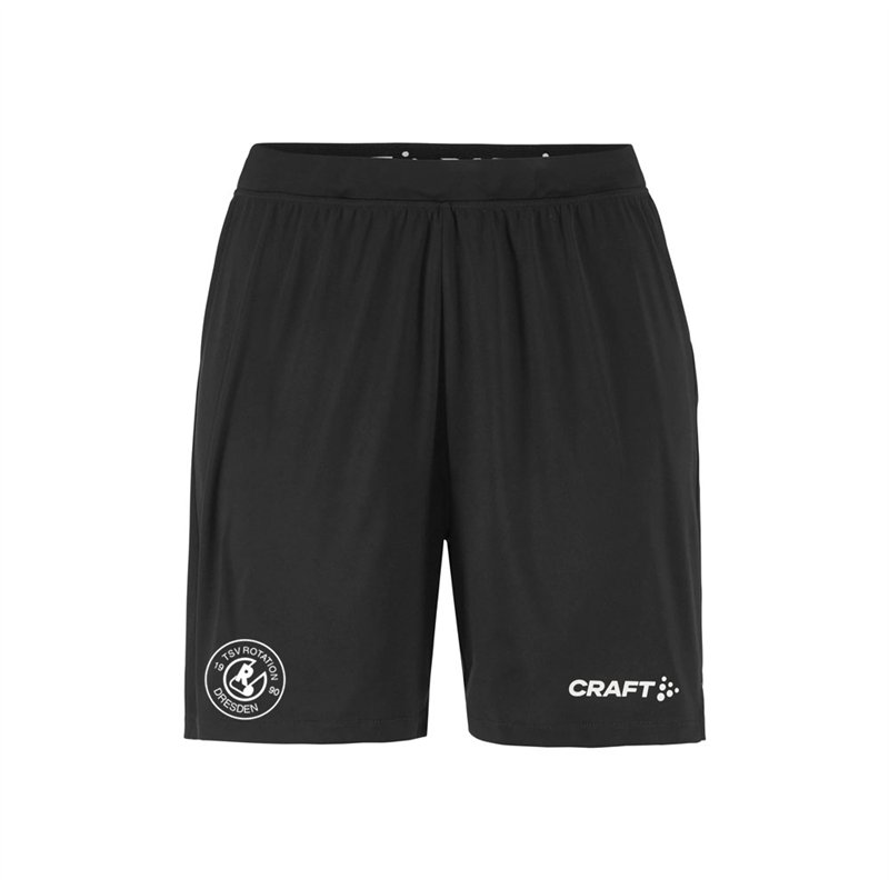 TSV Rotation Dresden Kanurennsport Trainingshose kurz Damen schwarz