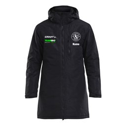 TSV Rotation Dresden Kanurennsport Wintermantel Kinder schwarz