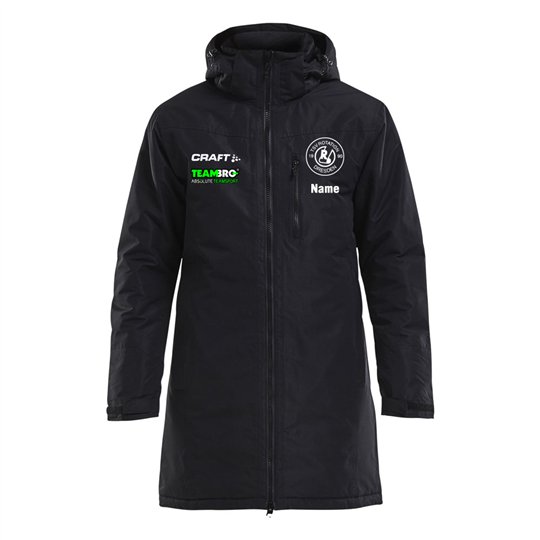 TSV Rotation Dresden Kanurennsport Wintermantel Kinder schwarz