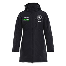 TSV Rotation Dresden Kanurennsport Wintermantel Damen schwarz