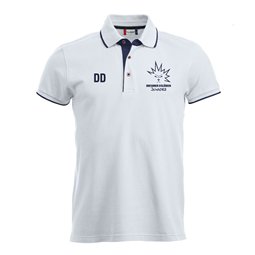 Dresdner Eislöwen Juniors Polo Unisex weiss/navy