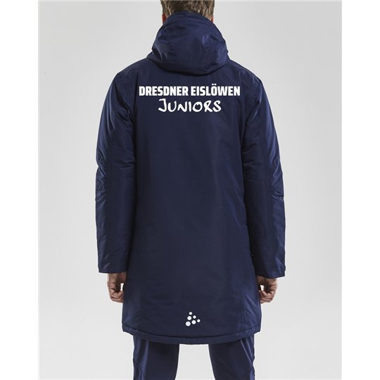Dresdner Eislöwen Juniors Parka Kinder navy