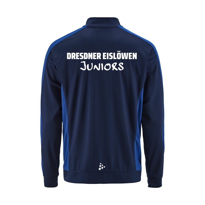 Dresdner Eislöwen Juniors Trainingsjacke Kinder navy/blau