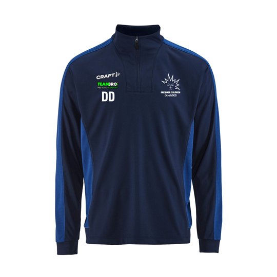Dresdner Eislöwen Juniors Halfzip Kinder navy/blau