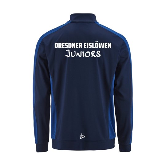 Dresdner Eislöwen Juniors Halfzip Kinder navy/blau